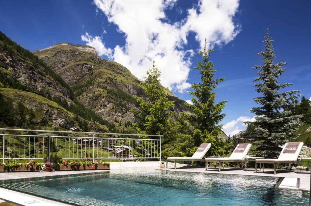 Hotel Matterhorn Focus Aussenpool