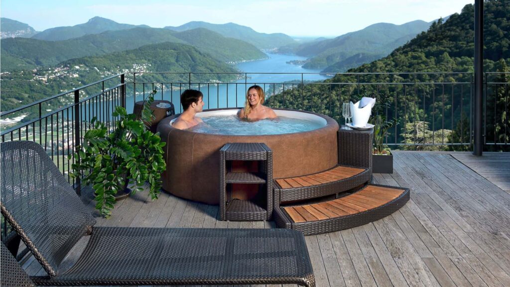 Kurhaus Cademario Bella Vista Junior Suite Whirlpool