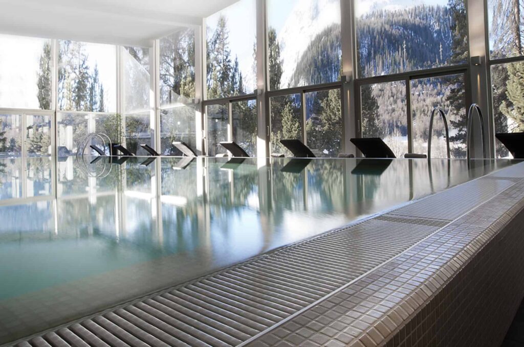 Schloss Hotel und Spa Pontresina Pool